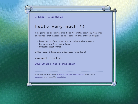 blog screenshot