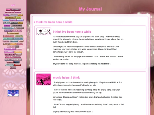 blog screenshot