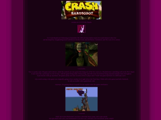PSX/crashbandicoot/crash screenshot