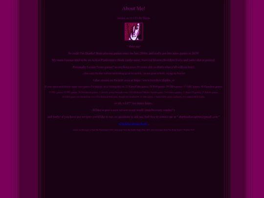 aboutme/aboutme screenshot