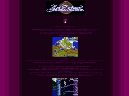 snes/actraiser/actraiser screenshot