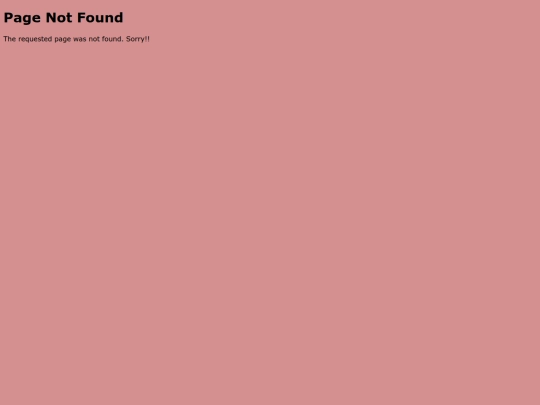 not_found screenshot