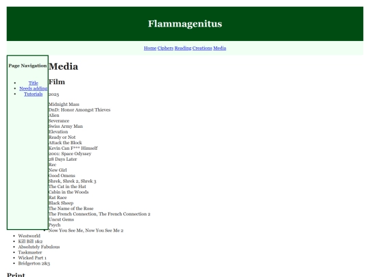 media/media screenshot