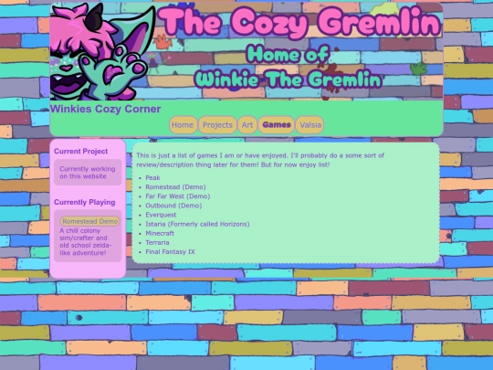 games screenshot