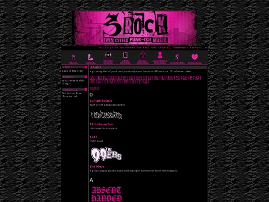 bands screenshot