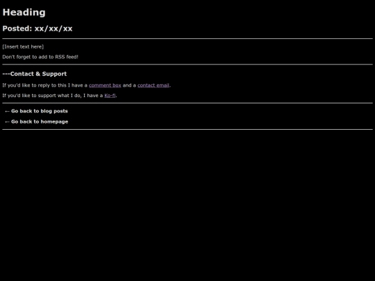p/blog-template-1 screenshot