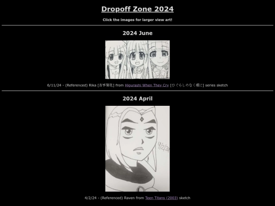 works/galleries/dropoffzone/dropoff-2024 screenshot