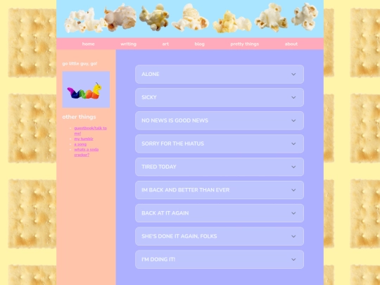 blogpage screenshot