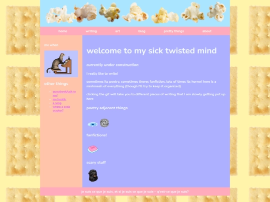 writingpage screenshot