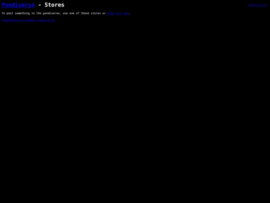 pondiverse/stores screenshot