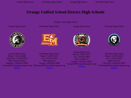 OCHS screenshot
