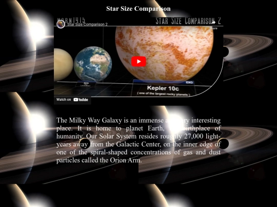 StarSize screenshot