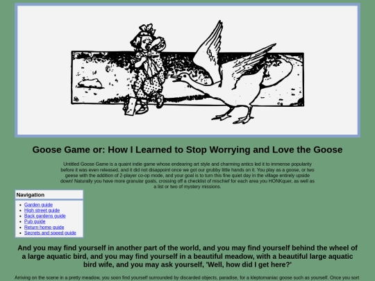 UGG/GooseGameGuide screenshot