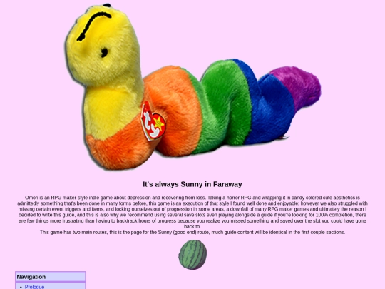 omori/sunny-guide screenshot
