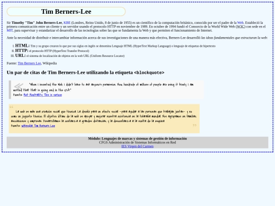 Tim-CSS/TimBernersLee-css screenshot