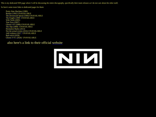 Muzix Talk related stuff/nineinchnailsinmymom screenshot