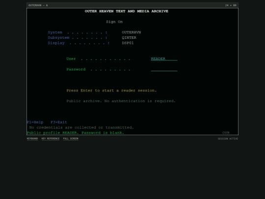 index screenshot