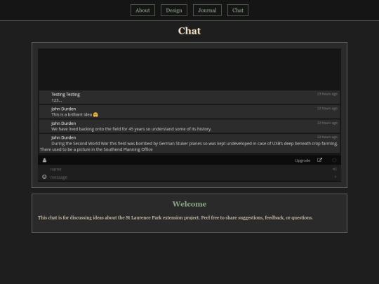 chat screenshot