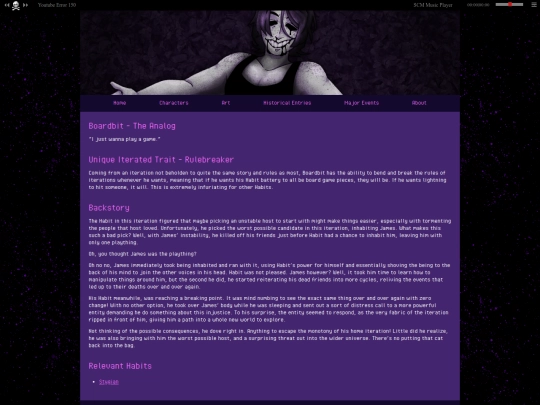 Habits/The Depths/Boardbit screenshot