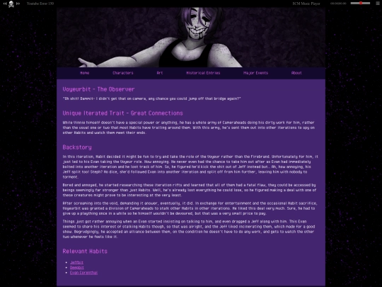 Habits/The Depths/Voyeurbit screenshot