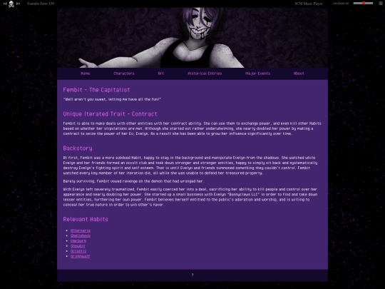 Habits/The Outer Orbits/Fembit screenshot