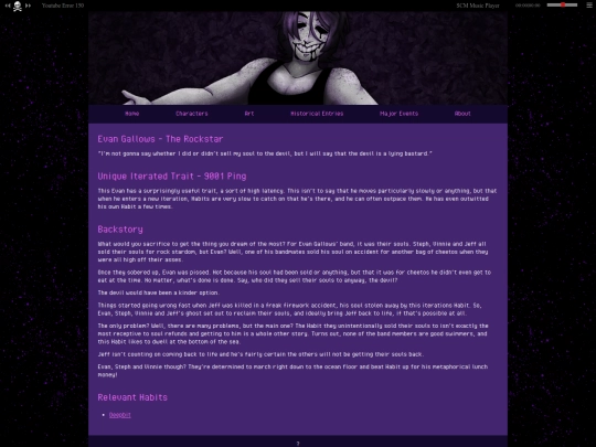 Habits/The Outliers/EvanGallows screenshot