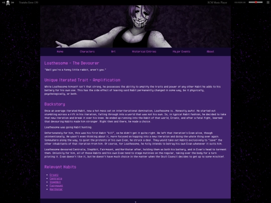 Habits/The Skull Council/Loathesome screenshot