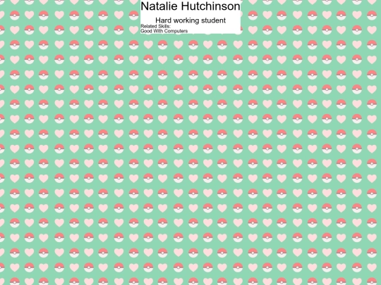 resume screenshot