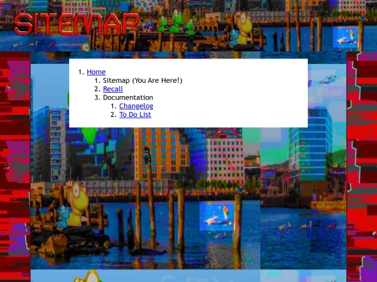 sitemap screenshot