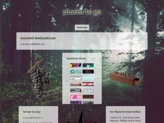 links screenshot
