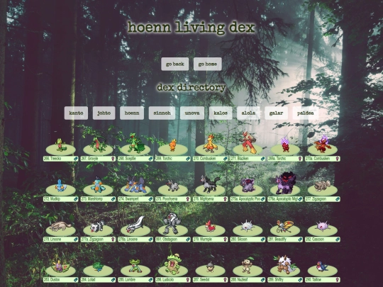 pokefarm/hoenn screenshot