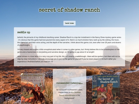 shadowranch screenshot