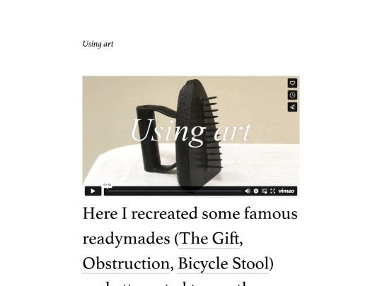 pages/using-art screenshot