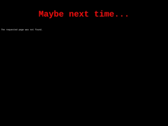 not_found screenshot