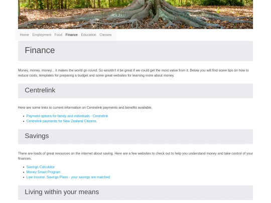 finance screenshot