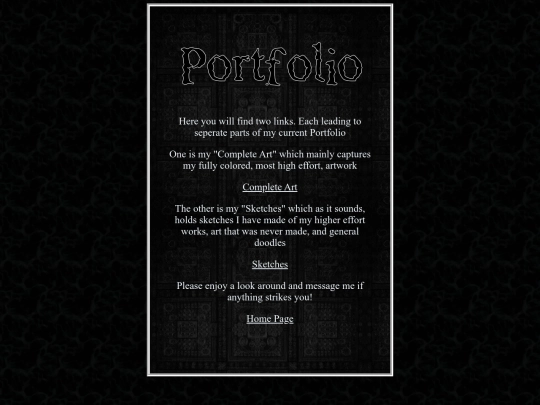 portfolio screenshot