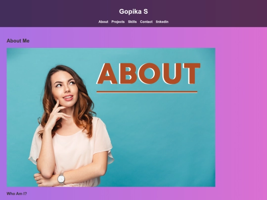 portfolio screenshot