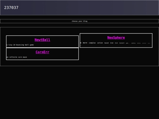 blogs screenshot