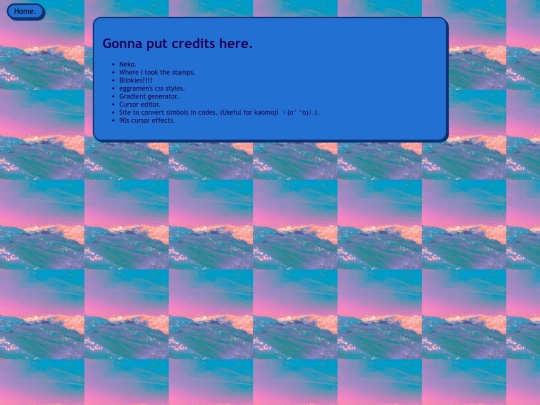 C/Credits screenshot