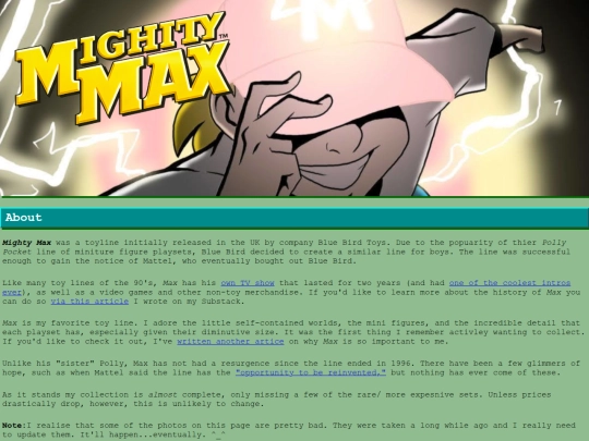 coll/max/max screenshot