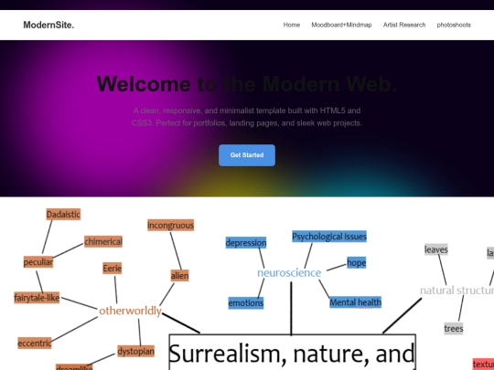 moodboardmindmap screenshot