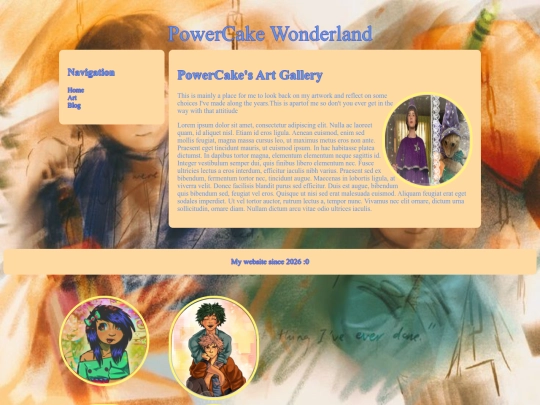 my-site screenshot