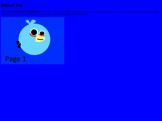 AboutMe screenshot