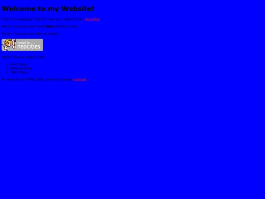 links screenshot