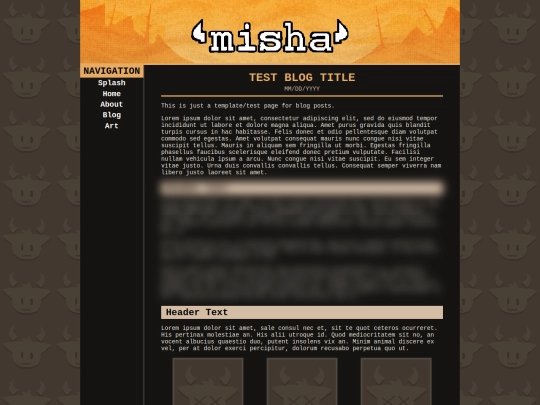 blog/test screenshot