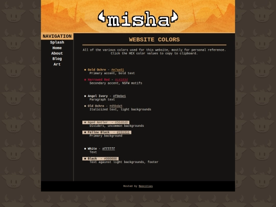 colors screenshot