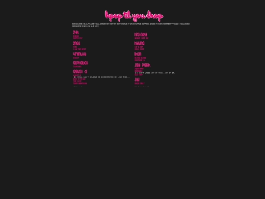 mixtapes/ult-kpop screenshot