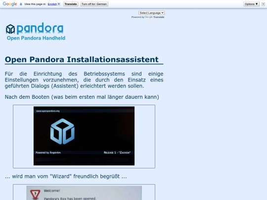 install screenshot