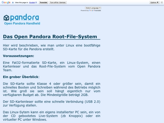 sdlinux screenshot