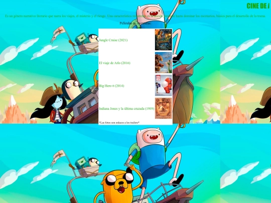 proyectofinal.html/aventuras screenshot
